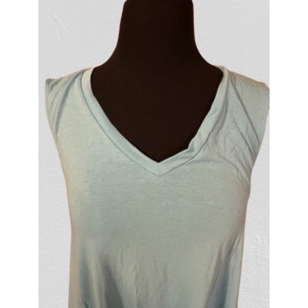 Aqua Tank Top Dress with Pockets  T4234S  Small (I) NWT Boutique